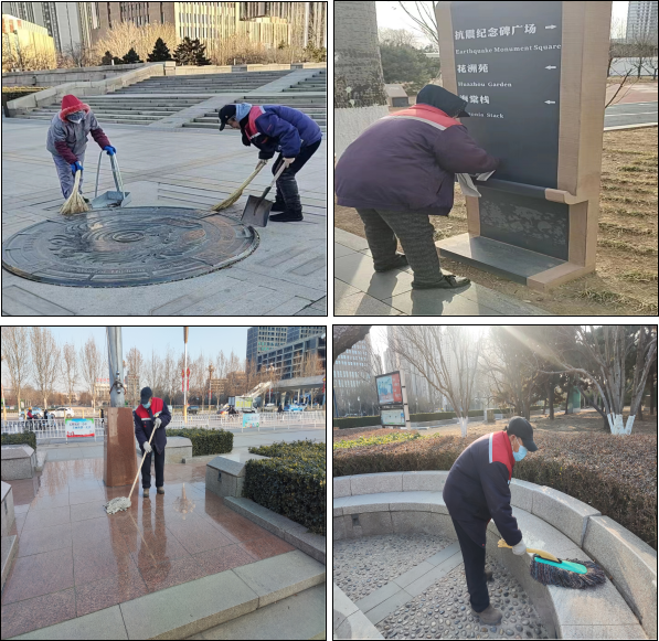 推進園區(qū)精細保潔，助力創(chuàng)建文明城